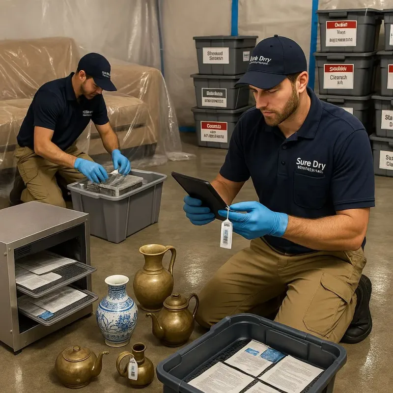 Content Protection and Restoration process in Weatogue, CT
